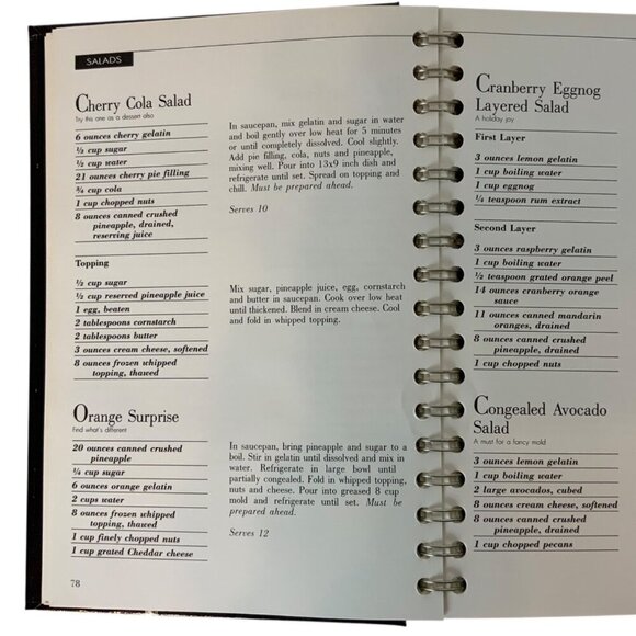 Plain & Fancy Cookbook Junior League Of Richardson Texas 1984 Recipes Hardcover - Picture 7 of 11